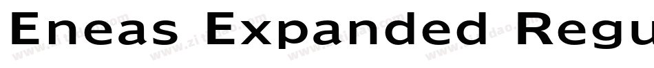 Eneas Expanded Regular字体转换